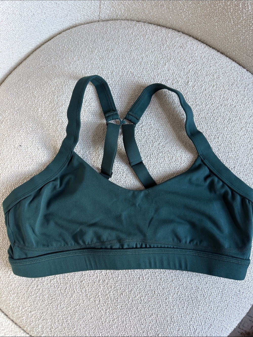 Paragon Fitwear Deep Green Strappy Racerback Gemini Sports Bra